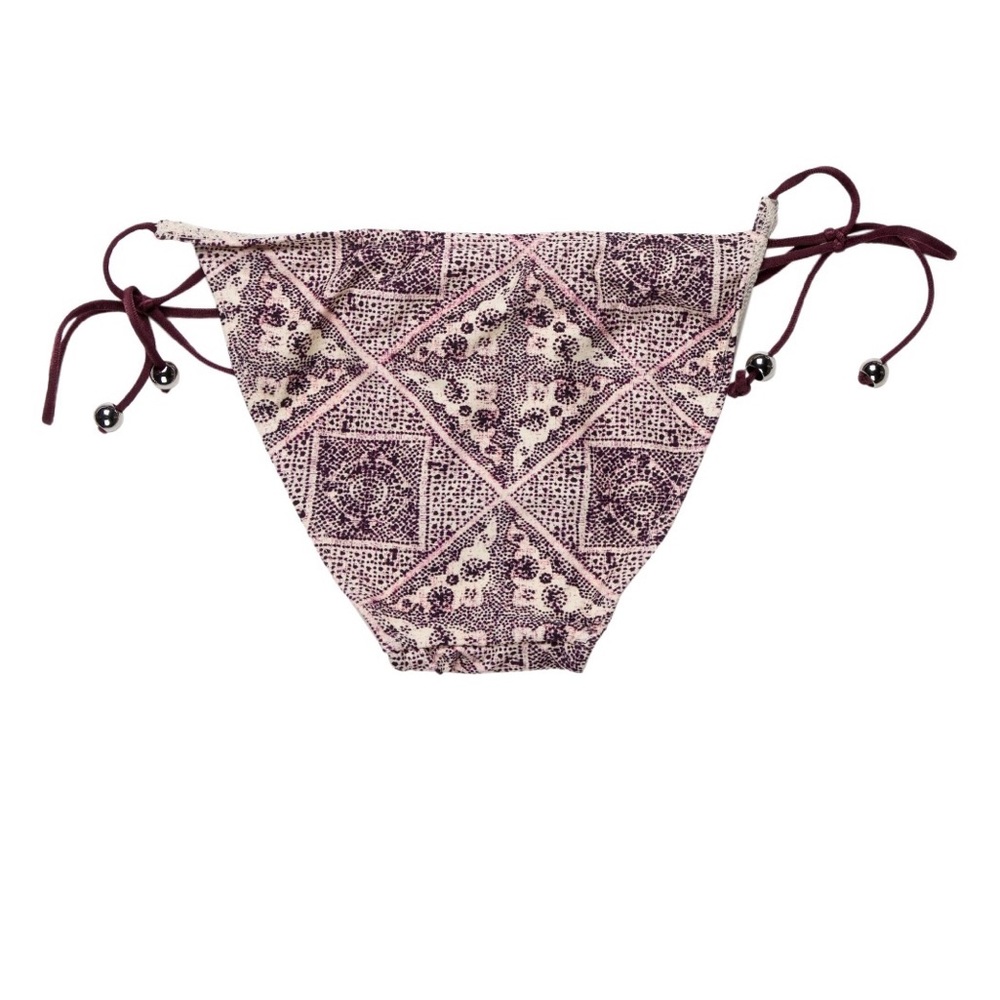 New Zimmermann Paisley Bikini Bottom Side Ties Size 0‎ US 2-4 - Picture 2 of 5
